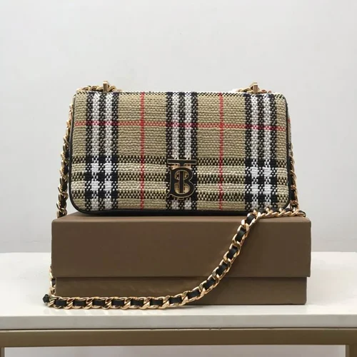 11 Burberry Shoulder Bag Medium Check Women Luxury Designer