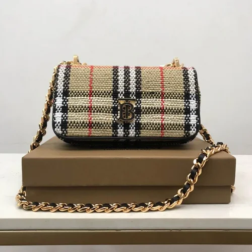 11 Burberry Shoulder Bag Medium Check Women Luxury Designer