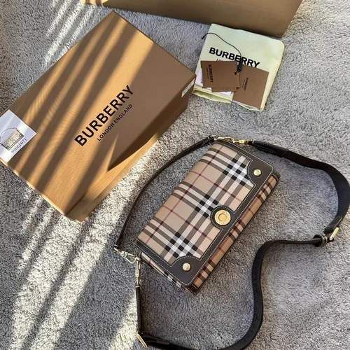 Burberry Single Shoulder Crossbody Bag Women Luxury Check