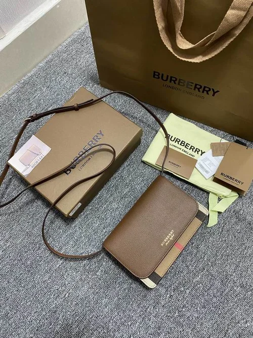 Burberry Single Shoulder Crossbody Bag Women Luxury Check