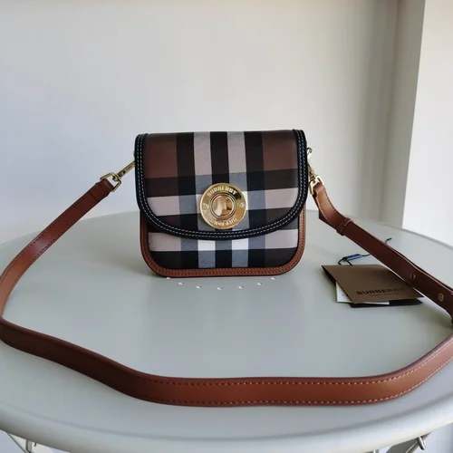 Burberry Single Shoulder Crossbody Bag Women Luxury Check