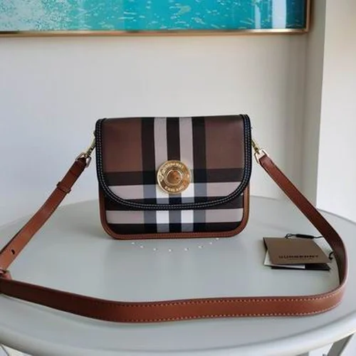 Burberry Single Shoulder Crossbody Bag Women Luxury Check