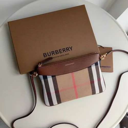 Burberry Single Shoulder Crossbody Bag Women Luxury Check