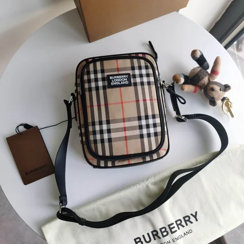 Burberry Single Shoulder Crossbody Bag Women Luxury Check