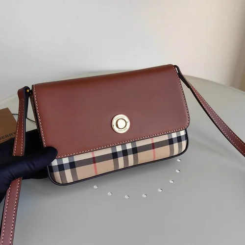 Burberry Single Shoulder Crossbody Bag Women Luxury Check