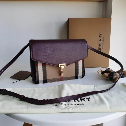 Burberry Single Shoulder Crossbody Bag Women Luxury Check