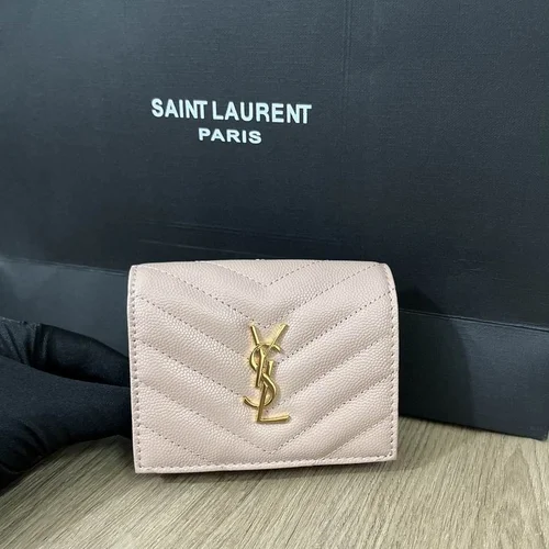 11 YSL Women's Wallet Luxury Leather Designer