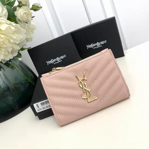 11 YSL Women's Wallet Luxury Leather Designer
