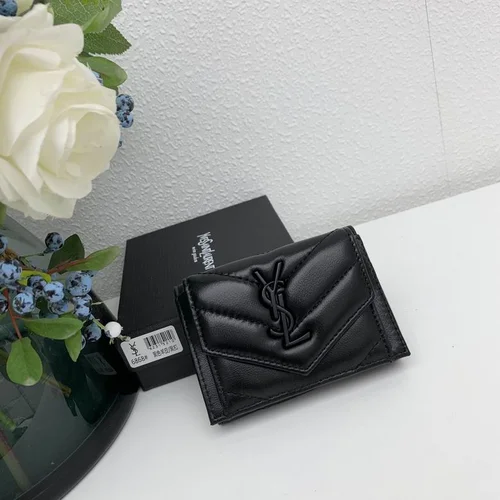11 YSL Women's Wallet Luxury Leather Designer