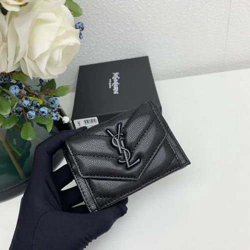 11 YSL Women's Wallet Luxury Leather Designer