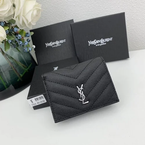11 YSL Women's Wallet Luxury Leather Designer