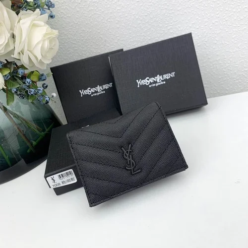 11 YSL Women's Wallet Luxury Leather Designer