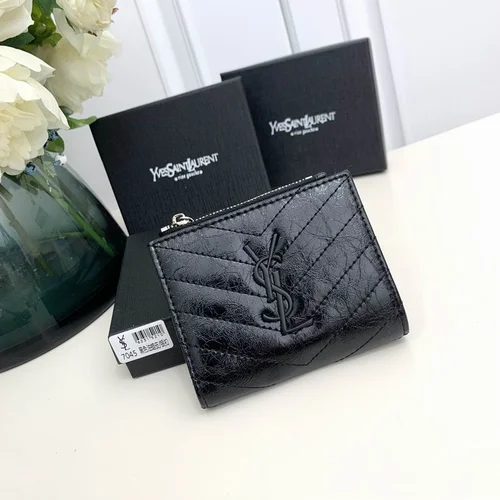 11 YSL Women's Wallet Luxury Leather Designer