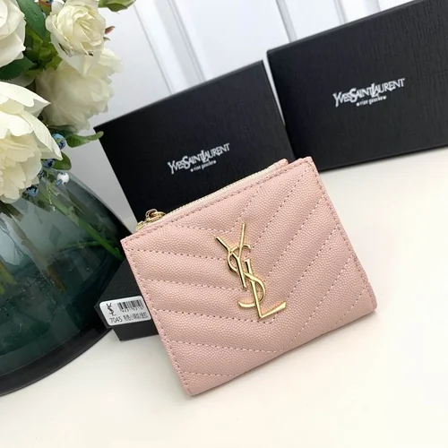 11 YSL Women's Wallet Luxury Leather Designer