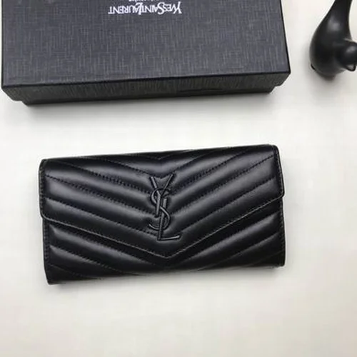 11 YSL Women's Wallet Luxury Leather Designer