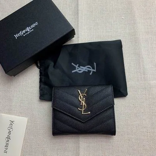 11 YSL Women's Wallet Luxury Leather Designer
