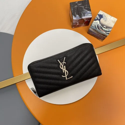 11 YSL Women's Wallet Luxury Leather Designer