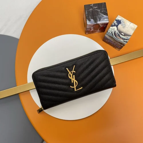 11 YSL Women's Wallet Luxury Leather Designer