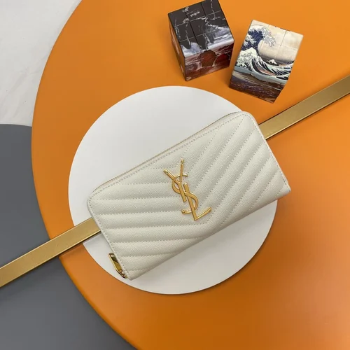 11 YSL Women's Wallet Luxury Leather Designer