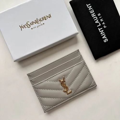 11 YSL Women's Wallet Luxury Leather Designer