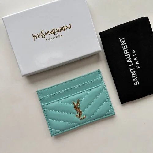 11 YSL Women's Wallet Luxury Leather Designer