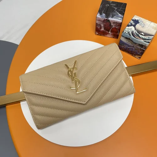 11 YSL Women's Wallet Luxury Leather Designer