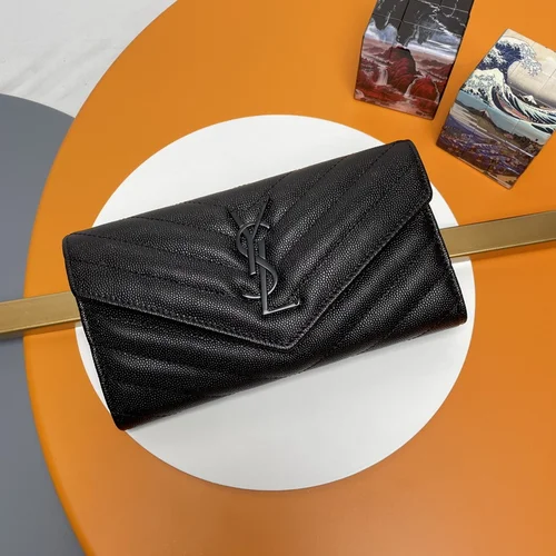 11 YSL Women's Wallet Luxury Leather Designer