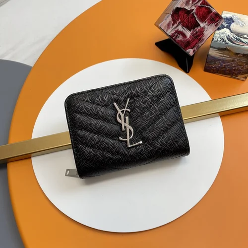 11 YSL Women's Wallet Luxury Leather Designer