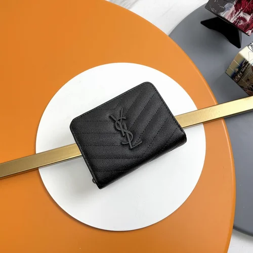 11 YSL Women's Wallet Luxury Leather Designer