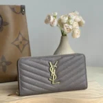 YSL Original Women's Wallet Authentic Leather Luxury