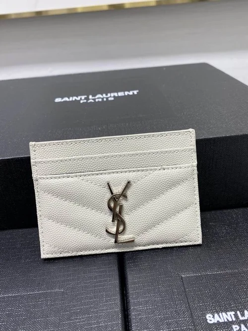 YSL Original Women's Wallet Authentic Leather Luxury