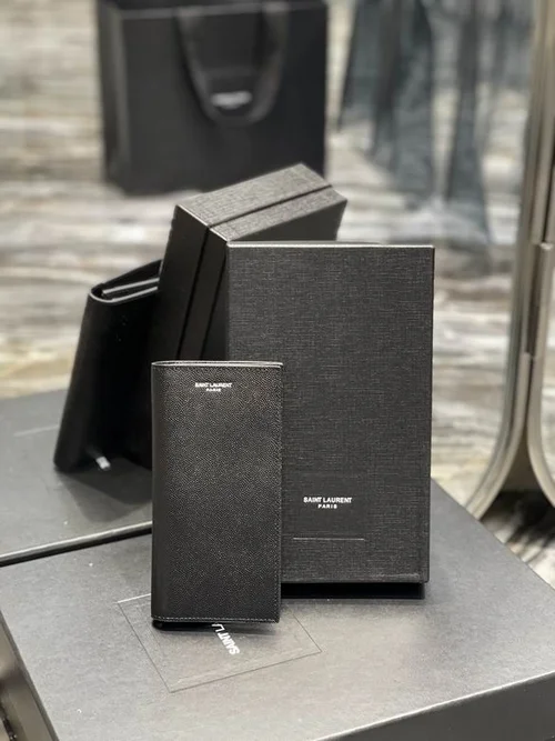 YSL Original Women's Wallet Authentic Leather Luxury