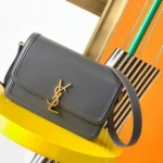 YSL Original Solferino Box Bag Authentic Leather