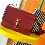 YSL Original Solferino Box Bag Authentic Leather