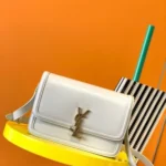 YSL Original Solferino Box Bag Authentic Leather