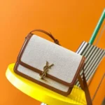 YSL Original Solferino Box Bag Authentic Leather