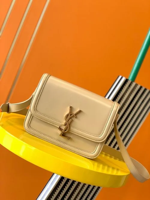 YSL Original Solferino Box Bag Authentic Leather