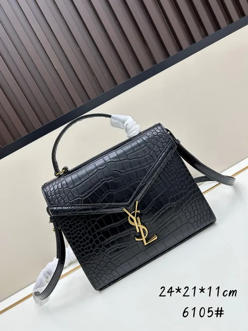11 YSL Cassandra Medium Flap Bag Women Luxury Leather