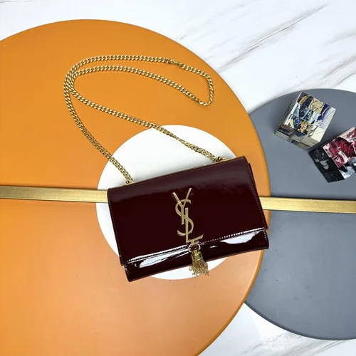 11 YSL Kate Medium Chain Bag Women Luxury Tassel