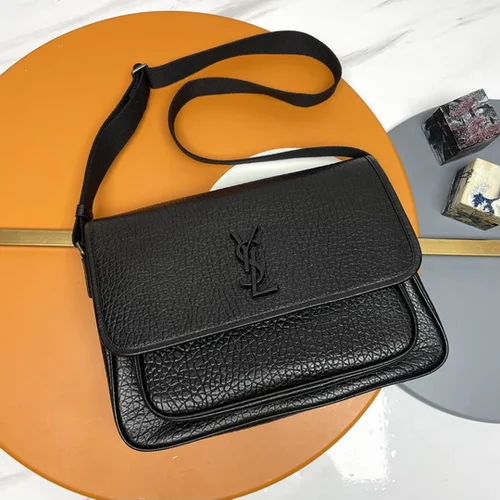 11 YSL Niki Medium Chain Bag Women Luxury Crinkled Leather
