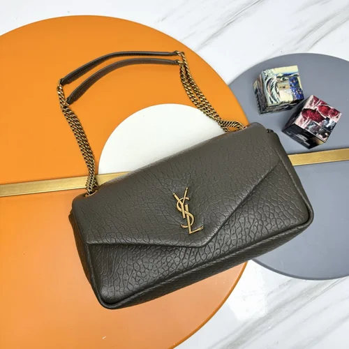 11 YSL Calypso Medium Shoulder Bag Women Luxury Leather