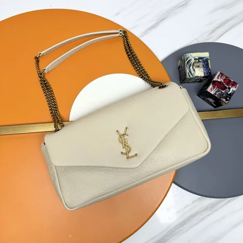 11 YSL Calypso Medium Shoulder Bag Women Luxury Leather