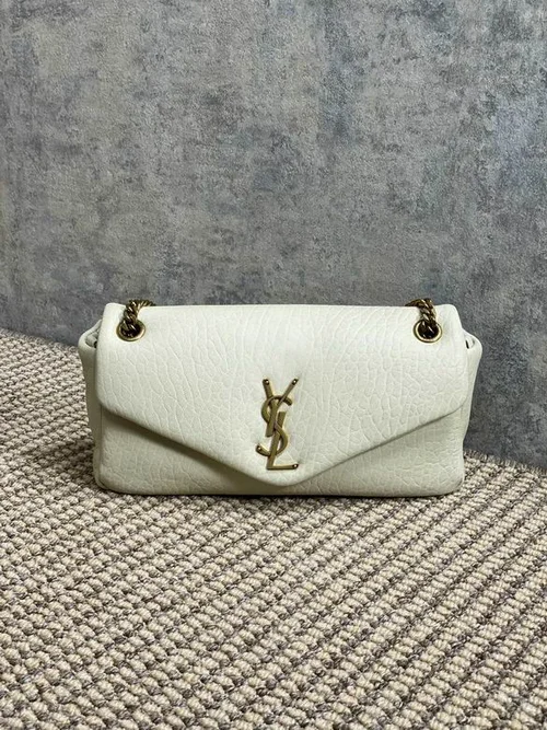 YSL Original Calypso Shoulder Bag Authentic Leather