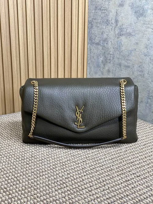 YSL Original Calypso Shoulder Bag Authentic Leather