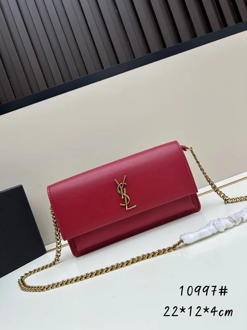 11 YSL Jamie Giant Chain Bag Women Luxury Leather