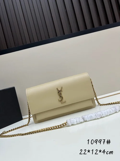 11 YSL Jamie Giant Chain Bag Women Luxury Leather
