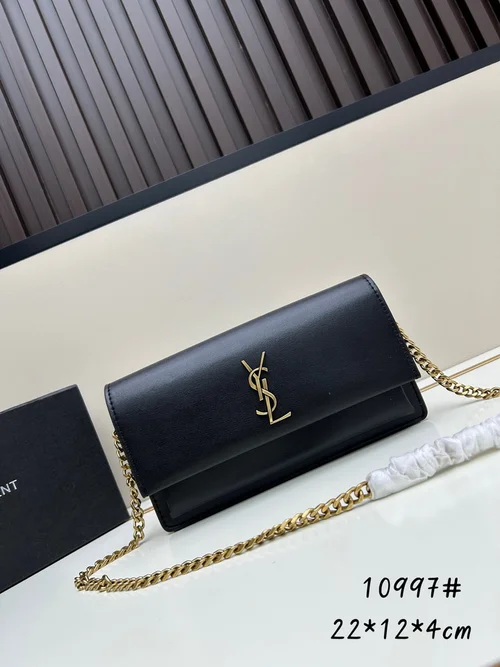 11 YSL Jamie Giant Chain Bag Women Luxury Leather