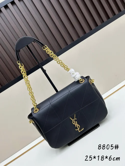 11 YSL Jamie Giant Chain Bag Women Luxury Leather