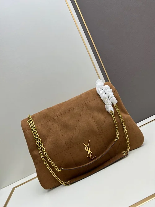 11 YSL Jamie Giant Chain Bag Women Luxury Leather