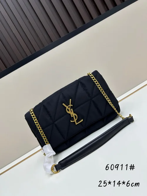 11 YSL Jamie Giant Chain Bag Women Luxury Leather